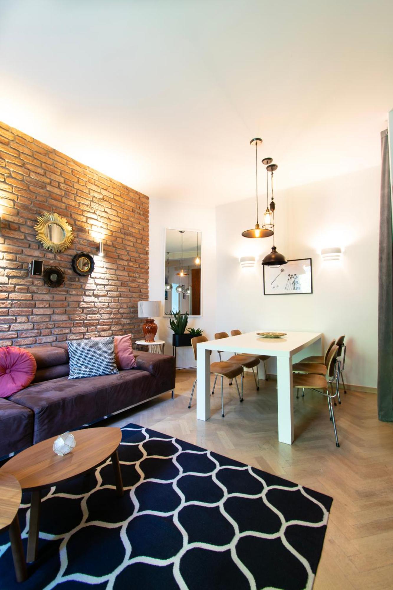 Spacious 3Br Apartment With Ac In Living Room, 2 Balconies Krakow Exterior photo