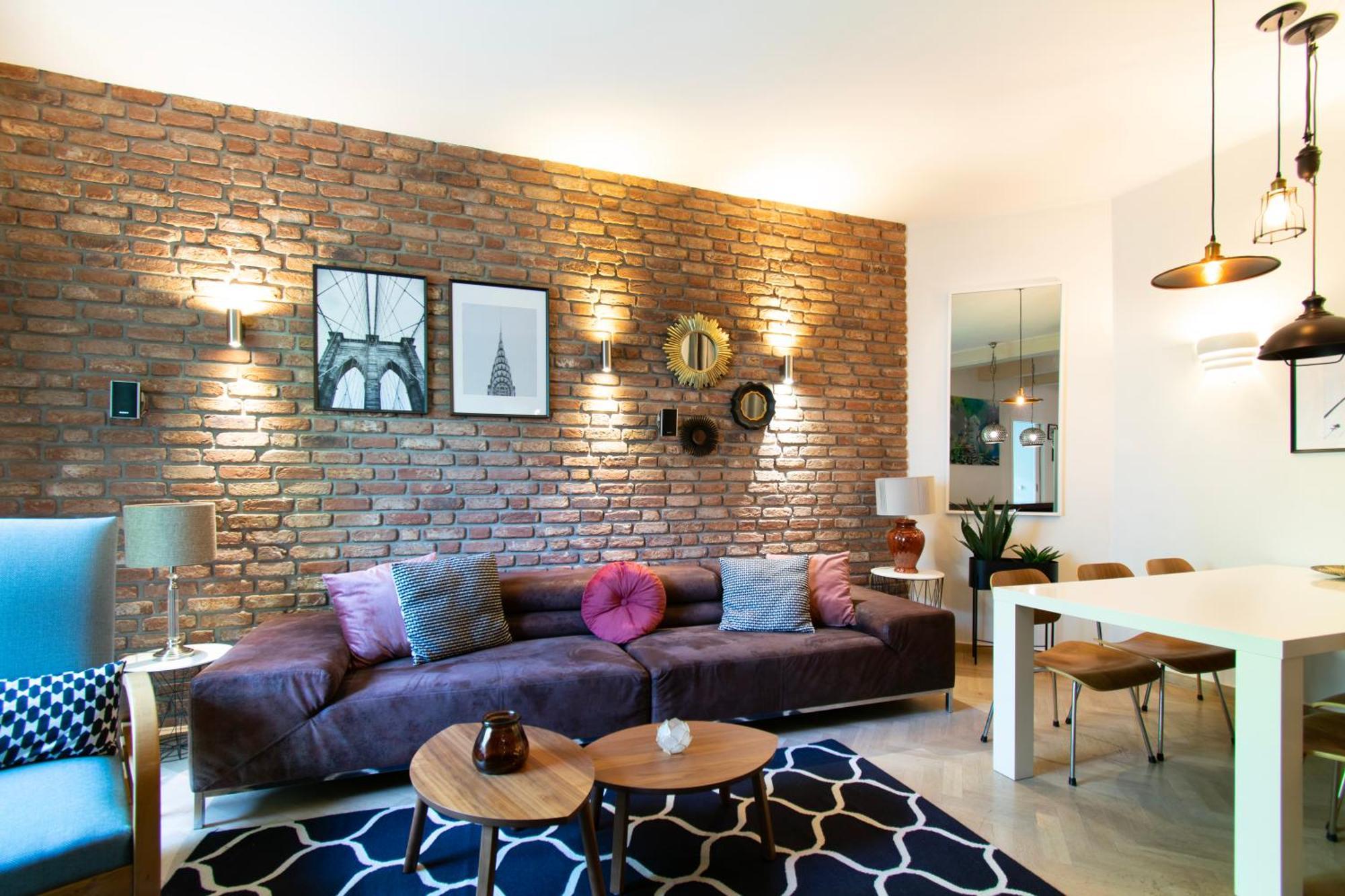 Spacious 3Br Apartment With Ac In Living Room, 2 Balconies Krakow Exterior photo